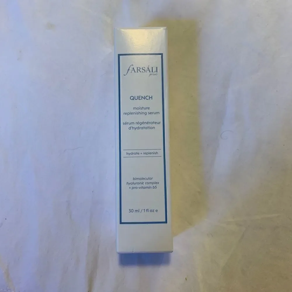 NIB Farsali Prive Quench Serum - BRAND NEW!